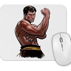 Baskı Dükkanı Jean Claude Van Damm Mouse Pad