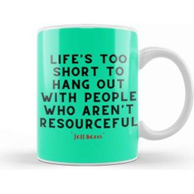 Baskı Dükkanı Jeff Bezos Quotes Entrepreneurs Motivation Inspiration Success Work Gifts Porselen Beyaz Kupa Bardak