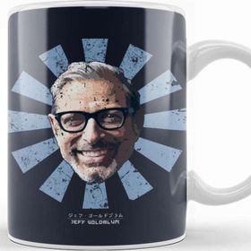Baskı Dükkanı Jeff Goldblum Retro Japanese Kupa Bardak