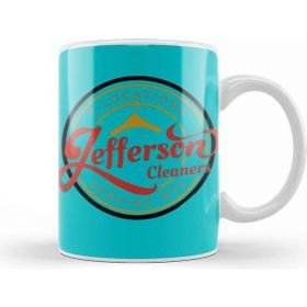 Baskı Dükkanı Jefferson Cleaners Porselen Beyaz Kupa Bardak