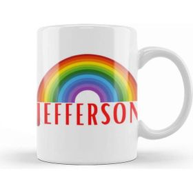 Baskı Dükkanı Jefferson Cleaners Porselen Beyaz Kupa Bardak