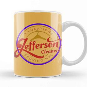 Baskı Dükkanı Jefferson Cleaners Porselen Beyaz Kupa Bardak