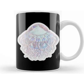 Baskı Dükkanı Jellyfish Silver Holo Kupa Bardak