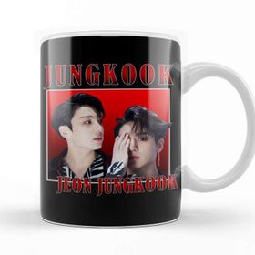 Baskı Dükkanı Jeon Jungkook Bts Kupa Bardak