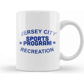 Baskı Dükkanı Jersey City Sports Program Worn By Chris Stein Kupa Bardak