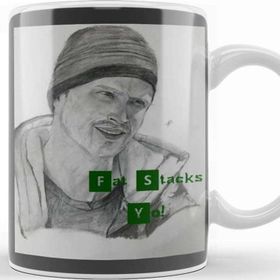 Baskı Dükkanı Jesse Pinkman Fat Stacks Yo Kupa