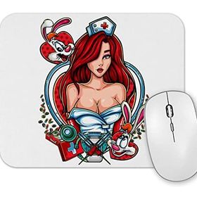 Baskı Dükkanı Jessica Rabbit Mouse Pad