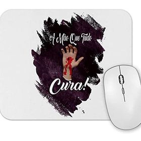 Baskı Dükkanı Jesus a Mao Que Tudo Cura Mouse Pad