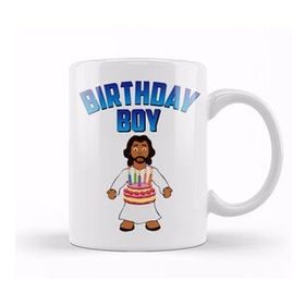 Baskı Dükkanı Jesus Birthday Boy Christmas Kupa Bardak