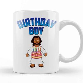 Baskı Dükkanı Jesus Birthday Boy Christmas Kupa Bardak