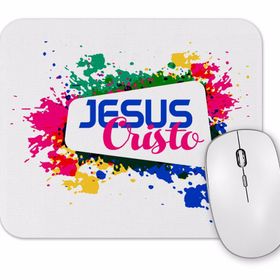 Baskı Dükkanı Jesus Cristo Mouse Pad