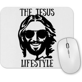 Baskı Dükkanı Jesus Lifestyle Estampa Escura Mouse Pad