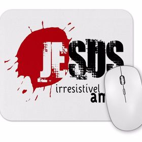 Baskı Dükkanı Jesus Mouse Pad