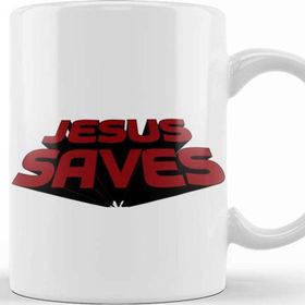 Baskı Dükkanı Jesus Saves Worn By Keith Moon The Who Porselen Beyaz Kupa Bardak