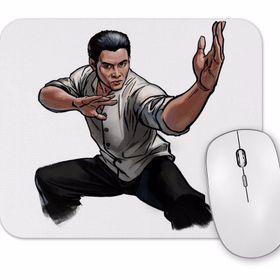 Baskı Dükkanı Jet Li Mouse Pad