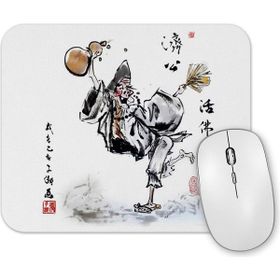 Baskı Dükkanı Jigong Buddha the Mad Monk Dancing Mouse Pad