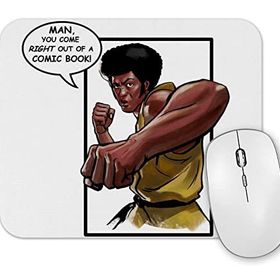 Baskı Dükkanı Jim Kelly Comic Mouse Pad