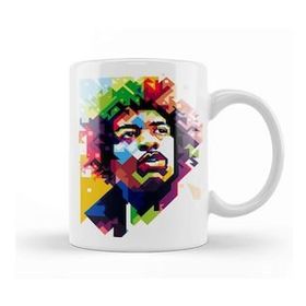 Baskı Dükkanı Jimi Hendrix Pop Art Kupa Bardak