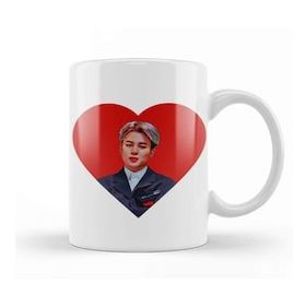Baskı Dükkanı Jimin Love Kupa Bardak