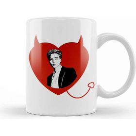 Baskı Dükkanı Jimin Naughty Heart Kupa Bardak
