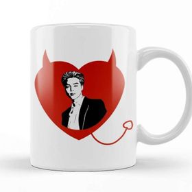 Baskı Dükkanı Jimin Naughty Heart Kupa Bardak