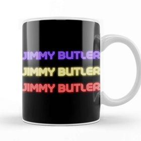Baskı Dükkanı Jimmy Butler Basketball Gifts Vintage Retro Rainbow Quotes For Boys And Dad Porselen Beyaz Kupa Bardak
