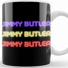 Baskı Dükkanı Jimmy Butler Basketball Gifts Vintage Retro Rainbow Quotes For Boys And Dad Porselen Beyaz Kupa Bardak