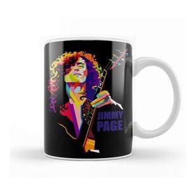 Baskı Dükkanı Jimmy Page In Pop Art Kupa