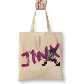 Baskı Dükkanı Jinx Bez Uzun Saplı Krem Rengi Çanta