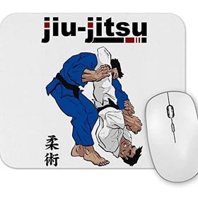 Baskı Dükkanı Jiu Jitsu Mouse Pad