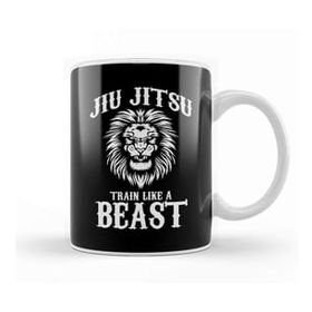 Baskı Dükkanı Jiu Jitsu Train Like A Beast Brazilian Bjj Mma Kupa Bardak
