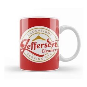 Baskı Dükkanı Jjefferson Cleaners Porselen Beyaz Kupa Bardak