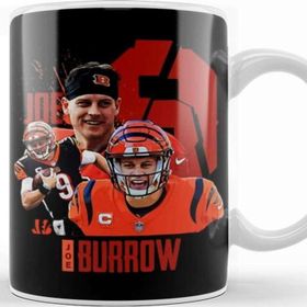 Baskı Dükkanı Joe Burrow 9 Kupa Bardak