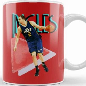 Baskı Dükkanı Joe Ingles Vintage Art Legend Basketball Gift Kupa