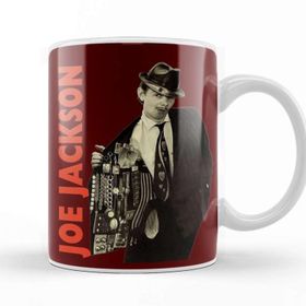 Baskı Dükkanı Joe Jackson Porselen Beyaz Kupa Bardak