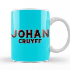 Baskı Dükkanı Johan Cruyff Art Gift Kupa Bardak