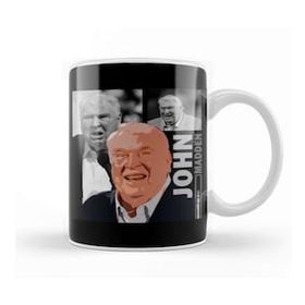 Baskı Dükkanı John Madden Thanks For Memories Porselen Beyaz Kupa Bardak