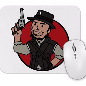 Baskı Dükkanı John Marston Vault Boy Mouse Pad