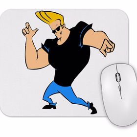 Baskı Dükkanı Johnny Bravo 01 Mouse Pad