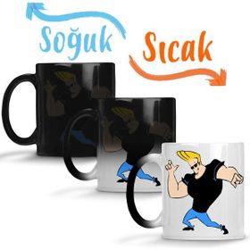Baskı Dükkanı Johnny Bravo 01 Sihirli Porselen Kupa