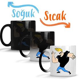 Baskı Dükkanı Johnny Bravo 01 Sihirli Porselen Kupa