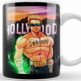 Baskı Dükkanı Johnny Cage Fan Art Kupa Bardak
