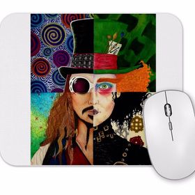 Baskı Dükkanı Johnny Depp Character Mouse Pad