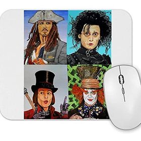 Baskı Dükkanı Johnny Depp Mouse Pad