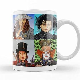 Baskı Dükkanı Johnny Depp Porselen Kupa