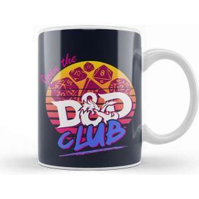 Baskı Dükkanı Join The D And D Club Porselen Beyaz Kupa Bardak