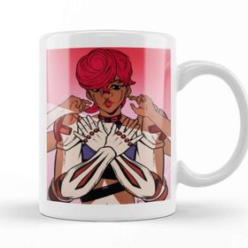 Baskı Dükkanı Jojo Bizarre Adventure Trish Spice Gir Kupa Bardak