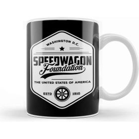 Baskı Dükkanı Jojos Bizarre Adventure Speedwagon Foundation Retro Kupa