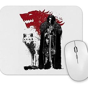 Baskı Dükkanı Jon And Ghost Mouse Pad