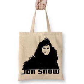 Baskı Dükkanı Jon Snow Bez Çanta